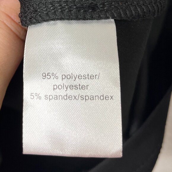 NWT PAM & GELA Sporty Racing Stripe Black Quarter Zip Mini Dress sz S Activewear - Picture 10 of 12